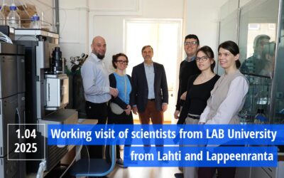 Working visit of scientists from LAB University from Lahti and Lappeenranta