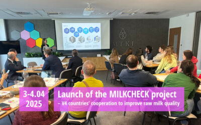 Launch of the MILKCHECK project – V4 countries’ cooperation to improve raw milk quality