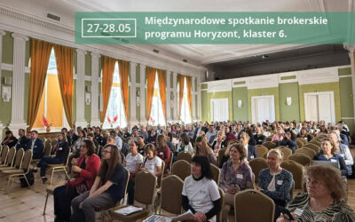 International brokerage event for the Horizon Europe programme, Cluster 6.